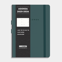 Luxe A5 Agenda 2025-2026 Suede Look Luxe A5 Agenda 2025-2026 Suede Look