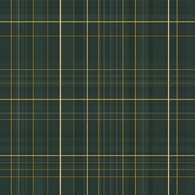 Donkergroen schots patroon behang vierkant