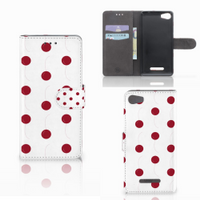 Wiko Lenny 2 Book Cover Cherries - thumbnail