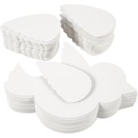 Creativ Company Vogel, l: 25 cm, 400 gr, wit, 100 set/ 1 doos