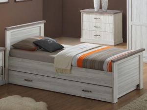 Bed ELANO 90x200 cm lichte eik/sonoma eik met bedlade