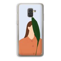 Leaf: Samsung Galaxy A8 (2018) Transparant Hoesje Leaf: Samsung Galaxy A8 (2018) Transparant Hoesje