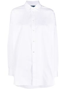 Polo Ralph Lauren chemise boutonnée à manches longues - Blanc