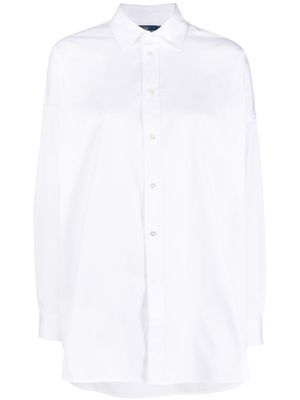 Polo Ralph Lauren chemise boutonnée à manches longues - Blanc