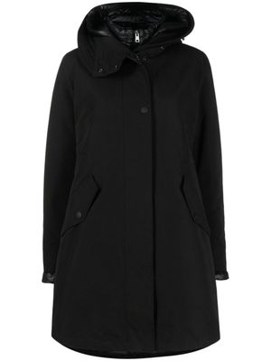 Woolrich parka à design superposé - Noir