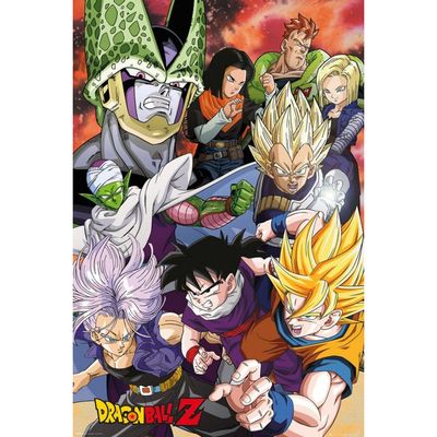 GBeye Dragon Ball Z Cell Saga Poster 61x91,5cm GBeye Dragon Ball Z Cell Saga Poster 61x91,5cm