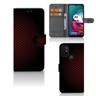 Motorola Moto G10 | G20 | G30 | Telefoon Hoesje | Geruit Rood