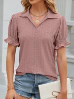 Casual Loose Shawl Collar Shirt