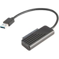 Akasa AK-AU3-07BK tussenstuk voor kabels USB 3.1 A SATA Zwart
