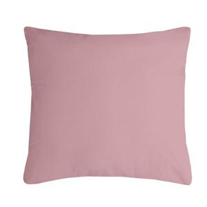 Stof Textile sierkussen Nelson - roze - 60 x 60 cm - bank kussens - polyester