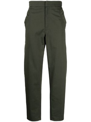 Ferrari pantalon fuselé à détail colour block - Vert