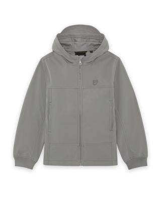 Lyle & Scott winter softshell jas jongens - grijs - Tonal Eagle