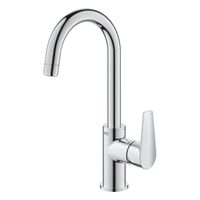 GROHE BauEdge waterbesparende wastafelkraan L-size met waste chroom 23760001 - thumbnail