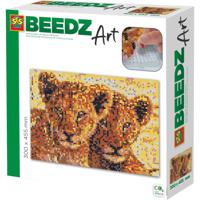 SES Creative BEEDZ Art Leeuwen welpen