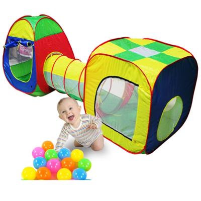 Draagbare Magic House spel huis Kinder tent tunnel buis driedelige set