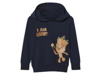 Kinder trui of hoodie (groot/navy, 122/128)