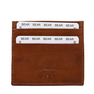 Bear Design Pasjeshouder Maikel Cognac