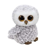 Sneeuwuil Ty Beanie knuffel owlette 24 cm - thumbnail