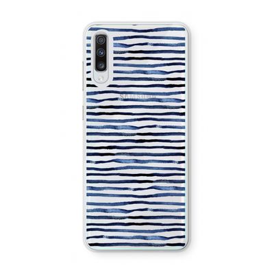 Verrassende lijnen: Samsung Galaxy A70 Transparant Hoesje