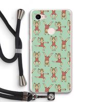 Gymboys: Pixel 3 XL Transparant Hoesje met koord