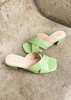 Glam heels groen