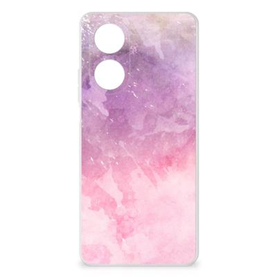 Smartphone hoesje OPPO A58 4G Pink Purple Paint
