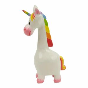 Houten Unicorn met lange Nek M