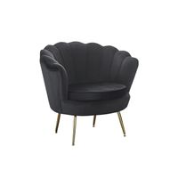 Fauteuil Chanelle Zwart