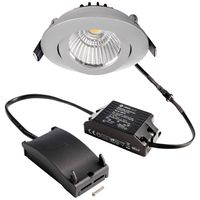 Deko Light 565381 Dione LED-inbouwlamp Energielabel: F (A - G) LED LED vast ingebouwd 8.50 W Zilver