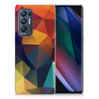 OPPO Find X3 Neo | TPU Hoesje | Polygon Color
