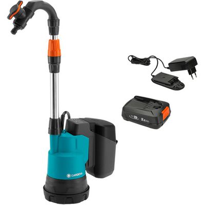 GARDENA Accu regentonpomp 2000/2 18V P4A set