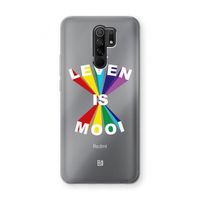 Het Leven Is Mooi: Xiaomi Redmi 9 Transparant Hoesje