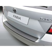 Bumper beschermer passend voor Skoda Fabia III Combi 11/2014- Zwart GRRBP818