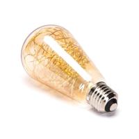 LED E27-ST64 Lamp met koperdraad - 1,2 Watt - 2500K