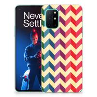 OnePlus 8T | TPU bumper | Zigzag Multi Color