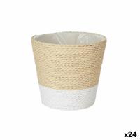 Ibergarden 86440 Wit Touw Plastic 14 x 12,5 x 14 cm (24 Stuks)