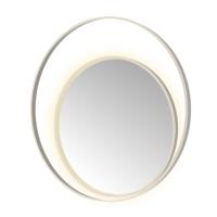 Spiegel Hotbath &MORE 100x100 cm LED-Verlichting Spiegelverwarming Rond Deco RVS