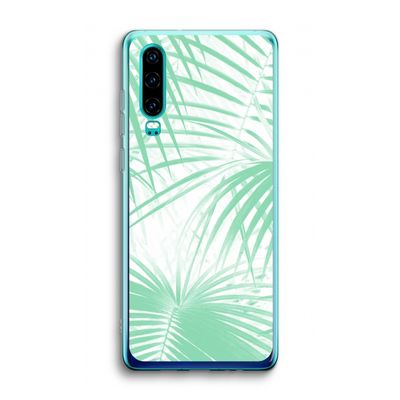 Palmbladeren: Huawei P30 Transparant Hoesje