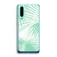Palmbladeren: Huawei P30 Transparant Hoesje