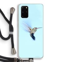 Kolibri: Samsung Galaxy S20 Plus Transparant Hoesje met koord