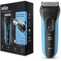 BRAUN Series 3 ProSkin 3040s Elektrisch scheerapparaat voor nat en droog oplaadbaar - Blauw