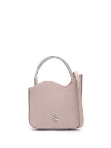 Le Silla sac à main à paillettes - Rose