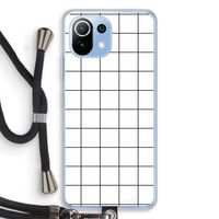 Rooster: Xiaomi Mi 11 Lite Transparant Hoesje met koord