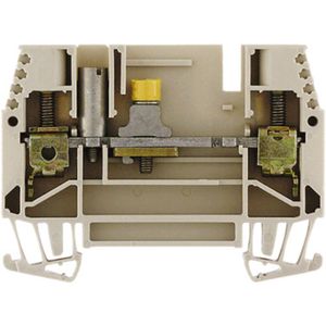 Weidmüller 1017900000 Testscheidingsserieklem Schroeven Donkerbeige 50 stuk(s)