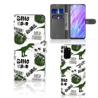 Telefoonhoesje met Pasjes voor Samsung Galaxy S20 Plus Dinosaurus - thumbnail
