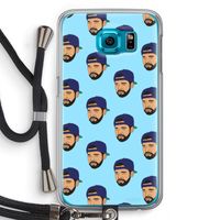 Drake Away: Samsung Galaxy S6 Transparant Hoesje met koord