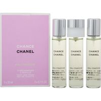 Chance Eau Fraîche eau de toilette twist and spray navullingen, 3x 20 ml