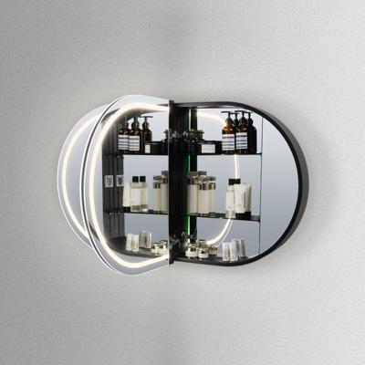 Hipp Design spiegelkast SPK91000 | 120x70x13 cm | Dubbelzijdige verlichting | Met spiegelverwarming en stopcontact