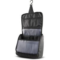 Hangende toilettas - make-up tas - zwart - Op Reis - 23 x 19 cm - volwassenen en kinderen Hangende toilettas - make-up tas - zwart - Op Reis - 23 x 19 cm - volwassenen en kinderen