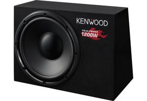 Kenwood KSC-W1200B autosubwoofer Tevoren geladen subwoofer 300 W